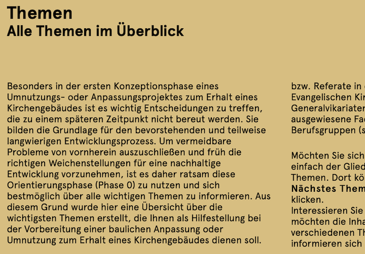 Themenerweiterung